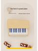 Solid Wood 25-Key Children's Piano Toy: Beginner Electronic Keyboard for Boys & Girls