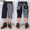 Kojima Jeans KOJIMA GENES Work Painter One Made in Indigo Shorts, Multi-Combo, Hosen, Hosen, Jeans, Denim, Waschung, Japan, RNB-1377, Hickory-32