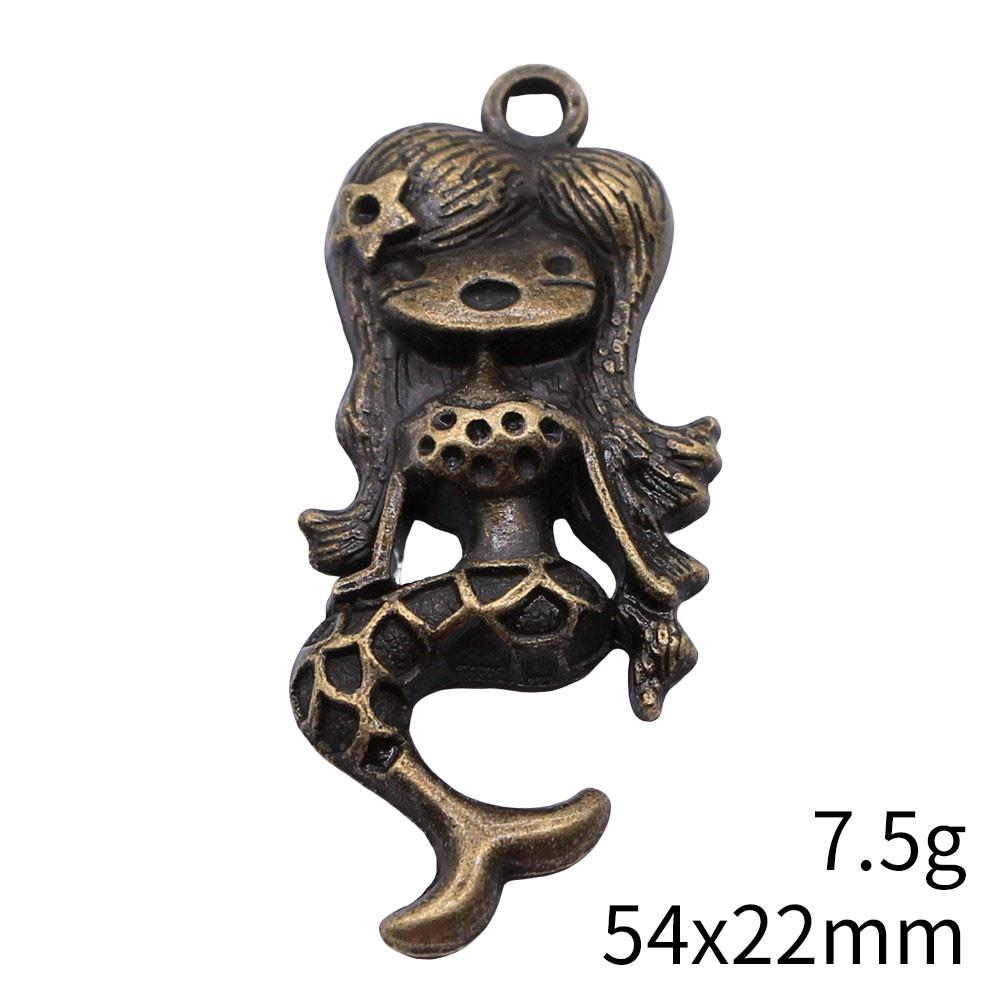 Back To School Charm Bracelet Italian Mermaid Charms Pendant Biz Pendants For Jewelry Crafting