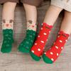 3Pairs/lot Christmas Baby Boy Socks Winter Fashion Socks Santa Claus Elk Cotton Snowman Infant Girl Socks Autumn Kids Sock