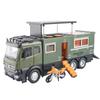 1/18 Benz Arocs Nomadism Navigator F Wohnmobil Legierung Druckguss Modellauto Heimdekoration & Computer-Schreibtisch-Schmuck Feiertagsgeschenk Spielzeug