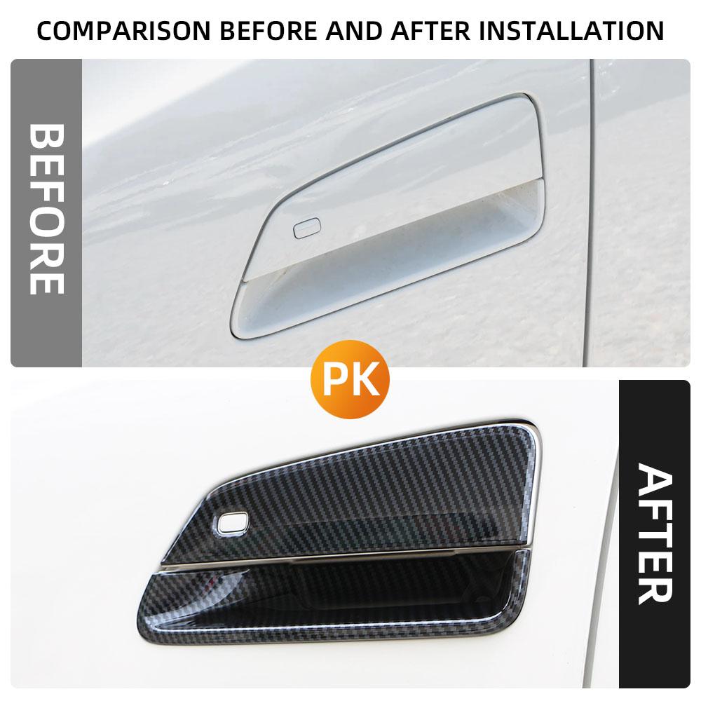 For BYD Dolphin Mini Seagull Dolphin Surf 2025 2025 LHD Door Handle Sticker Hanldes Cover Decoration Trim Styling Accessories