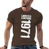 Round Neck Sports  Humor Graphic Tees Classic Aactivity Competition Limited Edition 1971 Classic T-shirt  Eur Size
