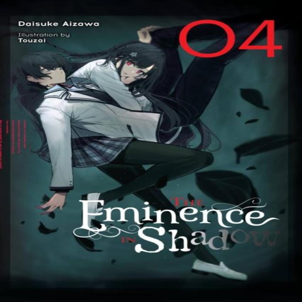 The Eminence In Shadow Vol. 4 Light Novel by Touzai Touzai Hardback Book 9781975341848
