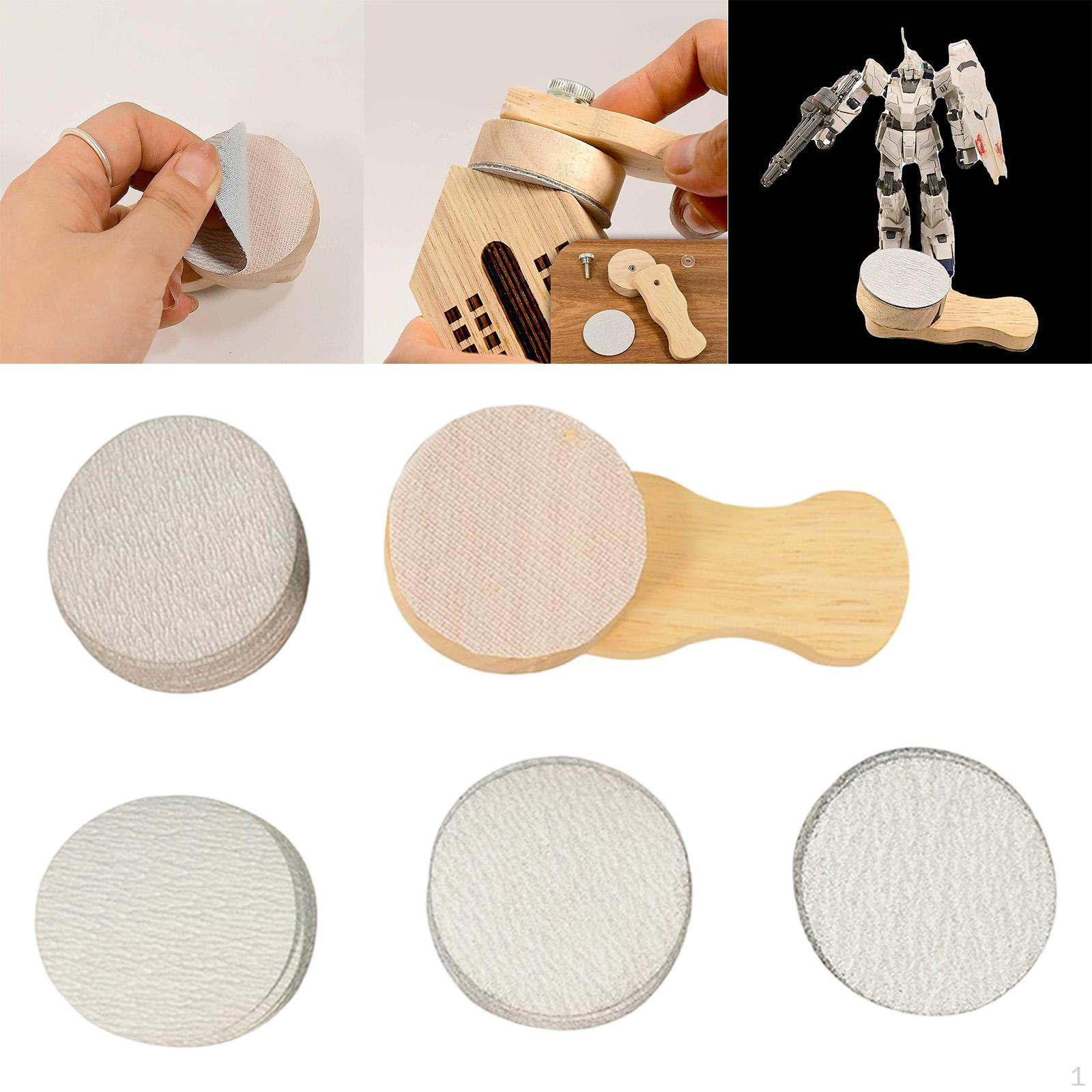 

Sander Kit Wood DIY Mini 100/240/400/600 Grit Automotive Portable with Sandpapers Heavy Duty