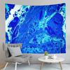 Marbling Tapestry Blue Pink Watercolor Tapestry Abstract Style Tapestry Wall Hanging Tapestries Bedroom Home Living Room Dorm