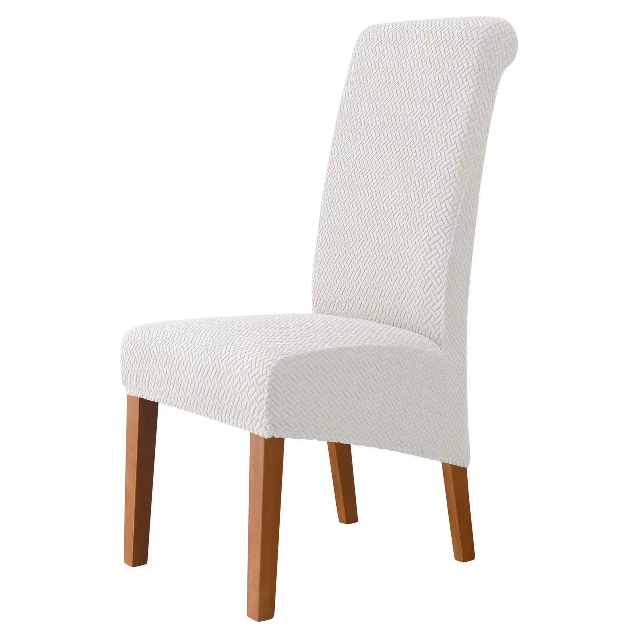 

Larger Connected Thickened Special Elasticated Dining Chair Covering Restaurant Chair Cover Hotel Modern Minimalist Universal Chair 23*19*4cm
