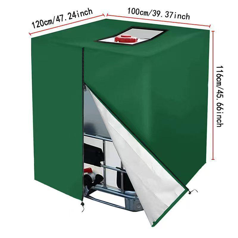 Waterproof Outdoor Dust & Sun Protection Cover for IBC Water Tank/Bucket
