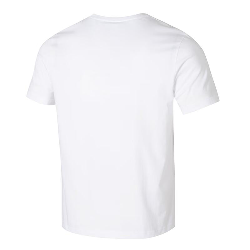 Puma Sports Lifestyle Series Logo Round Neck Breathable Short Sleeve T-Shirt Men Tops White 691340-02