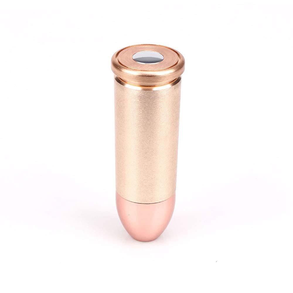 BAOQI Universal Bullet Shape Style Shift Knob M12 M10 M8 Style Manual Transmission Gear Shift Knob Lever Brass