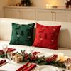 Soft Throw Pillow Cover Xmas Tree Decorative Cushion Cover Plush Cushion Cover  Home Decor