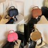 Trendy Women's Korean Style Crossbody Bag Fashionable Round Handbag In Multiple Colors