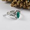 Marquise Turquoise Ring: Handmade Sterling Silver, December Birthstone