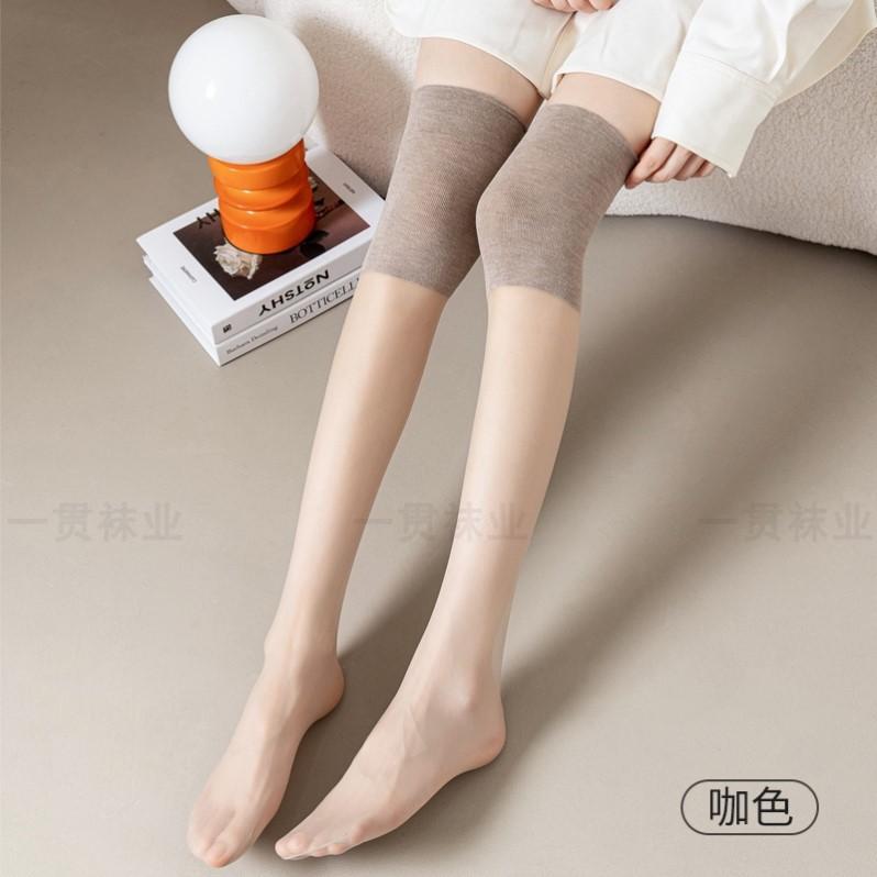 Air Conditioning Knee Pads Stockings Cold Leg Protection Knee Anti-hook Knee Socks Socks Summer Thin Non-slip Stockings