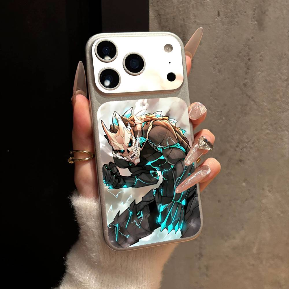 Japan Classic Comics K-Kaiju No8 Anime Modern Style Back Decal Sticker Protective Wrap Skin For IPhone 17 Pro 17 Pro Max iPhone 17 Pro