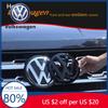 2026 Hot For VOLKSWAGEN VW Car Emblem Front Grille Rear Trunk Lid Covers Sticker 3D Decoration For VW MK6 8 Tiguan Arteon CC PAS