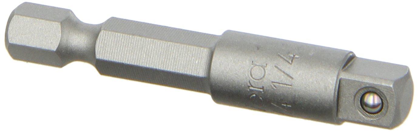 

WERA Ball Lock Socket Hex to Tool Shaft for Manual Nut Setter Part Number 311517 Adapter, 1/4 1/4 Sq/50mm Inserts,