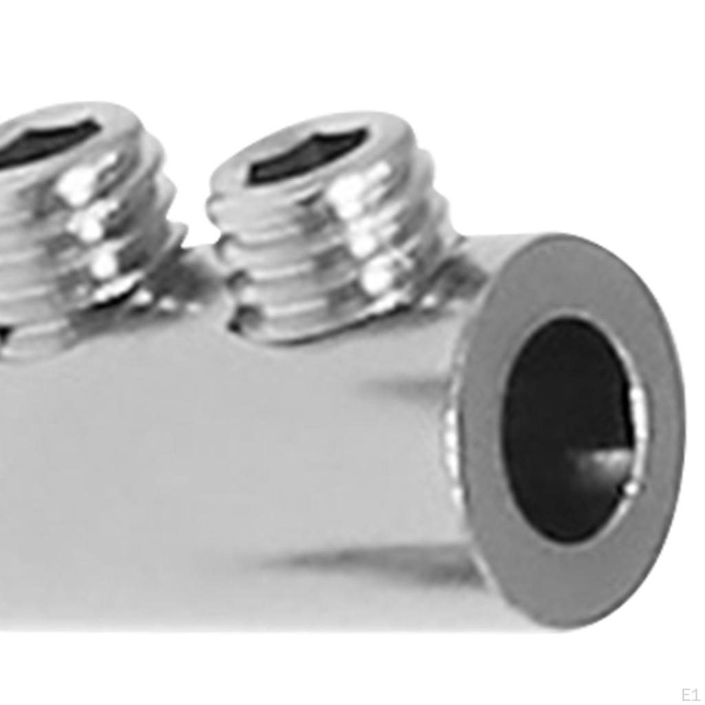 10Pcs Wire Rope Cable Clamps Clips Sturdy Versatile Fittings Easily Install Mounting Clamp