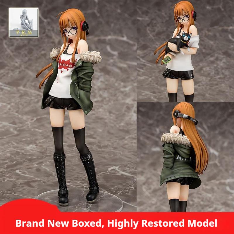 Perosona5 Amamiya Ren Action Figures Futaba Sakura Model Anime Peripherals Tabletop Decoration High Quality Handmade Model Present