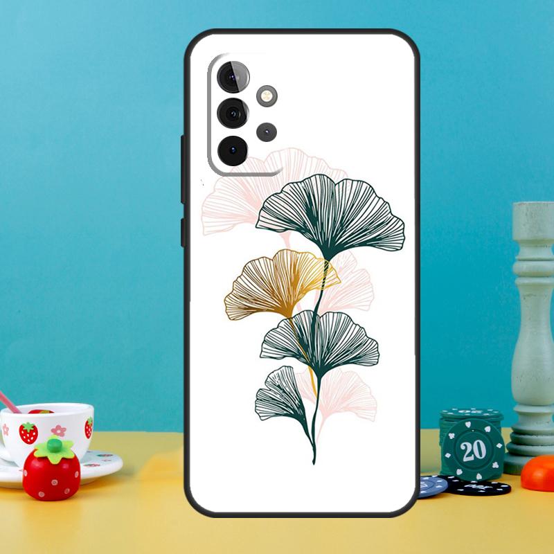 Luxury Gold Foil Art Case For Samsung Galaxy A25 A54 A34 A14 A52 A32 A12 A13 A33 A53 A15 A16 A36 A56 A26 A05 A35 A55