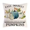 Autumn Theme Thanksgiving Pillow Case Home Decor Pumpkin Truck Farm Pillow Cushion Case