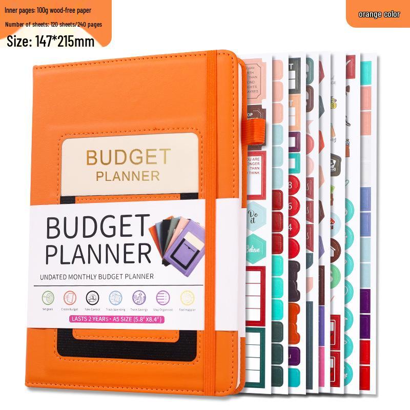 Undated Budget Book: Expense Tracker, Bill Manager & Financial Planner