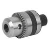 3 Jaw Clip Key Type Drill Chuck 8mm Fixing Hole for Grinding Polishing Machine