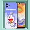 Cartoon Anime Doraemon Phone Case For Samsung Galaxy A01 A03 Core A04 E A02 A05 A10 A20 A21 A30 A50 S A6 A8 Plus A7 Black Cover