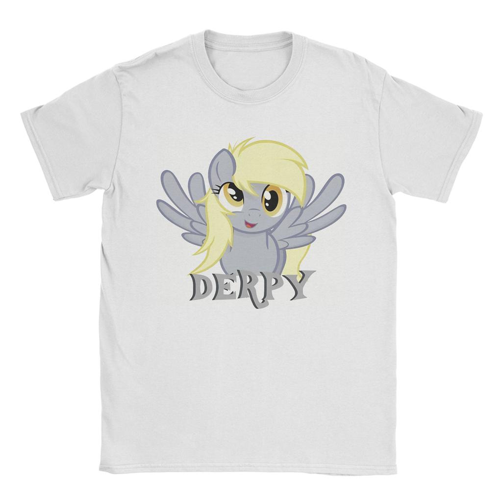 Unisex Muffins Derpy Hooves T Shirts Derpy Pure Cotton Clothing Novelty Short Sleeve O Neck Tees New Arrival TShirts