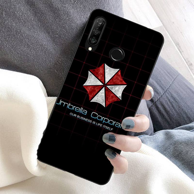 Funda de teléfono Umbrella Corporation para Huawei Honor 10 i 8X C 5A 20 9 10 30 lite pro Voew 10 20 V30