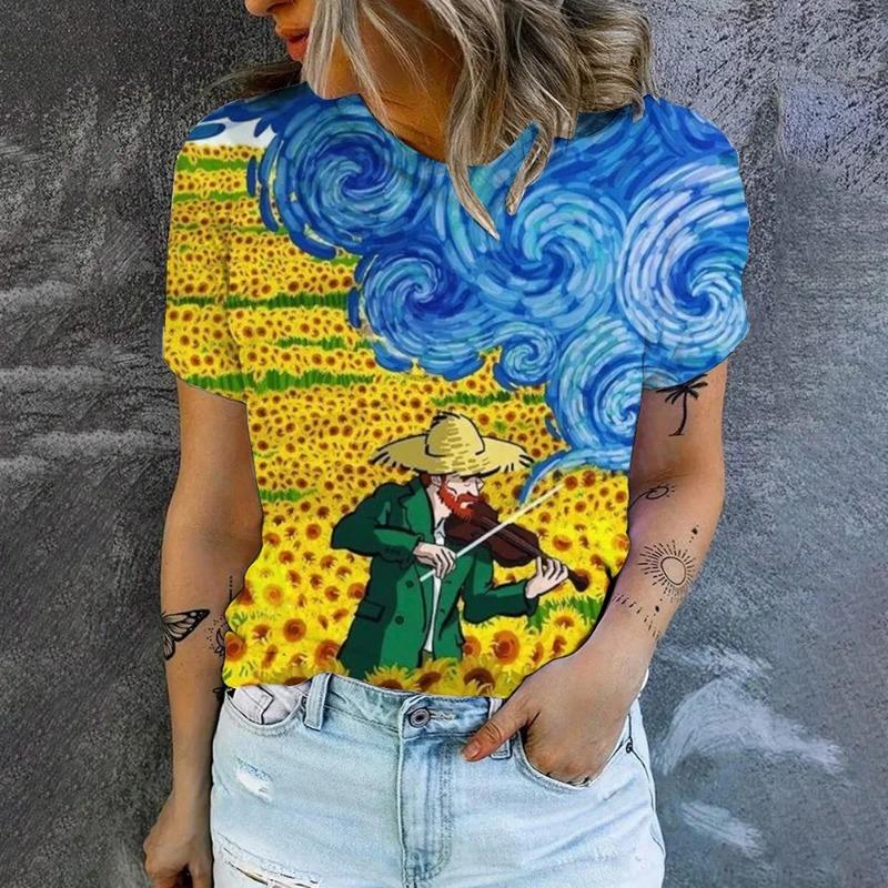 

Женская футболка мода досуг смешные кошки юмор узор печать летняя с коротким рукавом женская футболка женская свободного покроя 6xl