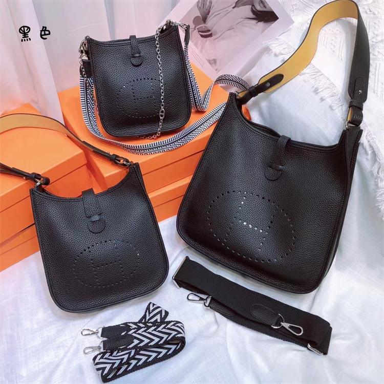 2023 new cowhide Evelyn evelyne mini 17/29TOGO first layer cowhide shoulder crossbody