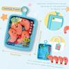 Salmon Seafood Platter Pendant Fish Fillets Mini Hanging Doll Bag  Aquarium Gift