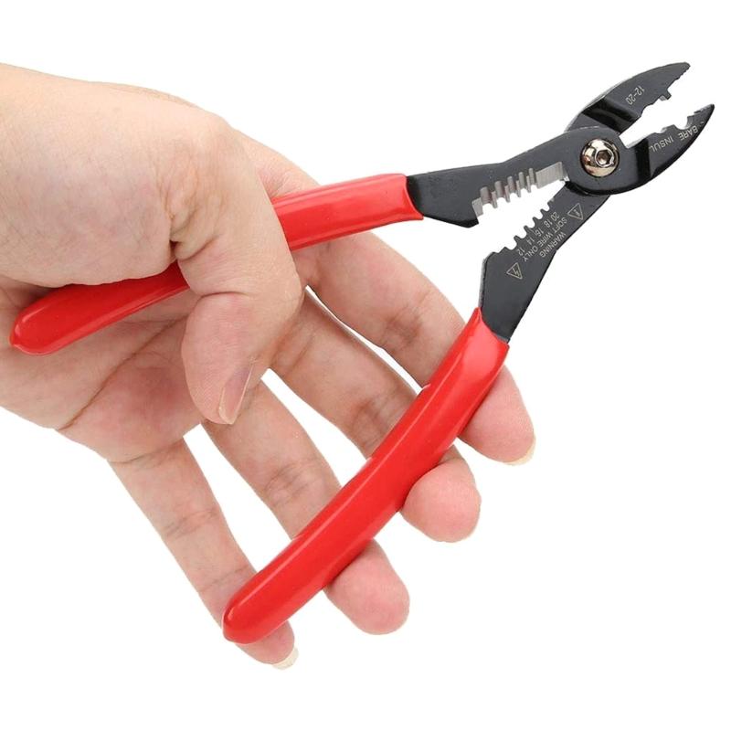Wire Stripper Tool Multitool Pliers 4 in 1 Stripping Cutter Crimping Cable Wire Cutter Electrician Repair Tool