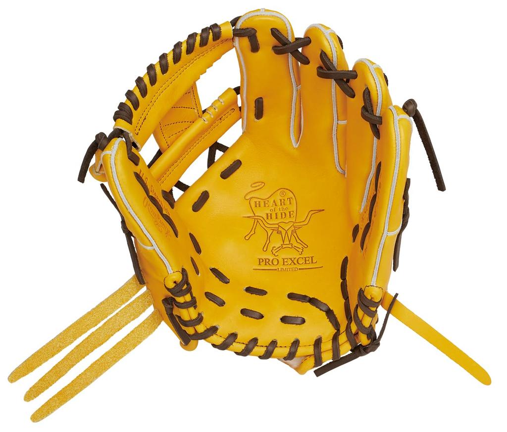 Rawlings baseball adult size HOH PRO EXCEL Wizard GR5HW2N52MG Gold Tan Size throw on left glove, softball, #02 [Infield] 11.25 Right-handed (worn