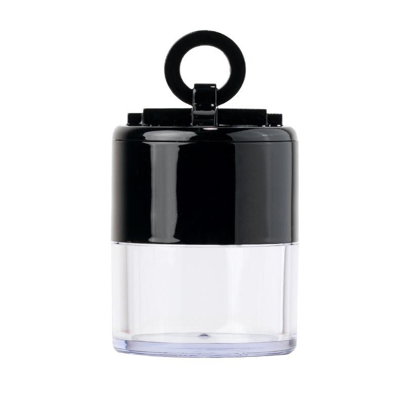 Powder Case With Mushroom Sponge Puff Portable Loose Powder Box With Mirror Travel Diy Cosmetic Foundation Powder Box