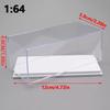 1/43 Transparent Acrylic Hard Cover Case Display Box For Car Model Figure Collectible Miniature Storage Box Dustproof