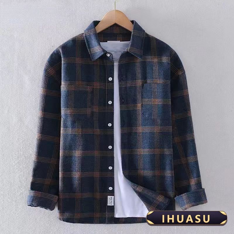 IHUASU Women's Fashion POLO Neck Autumn Winter Long Sleeve Casual Blouses & Shirts Elegant