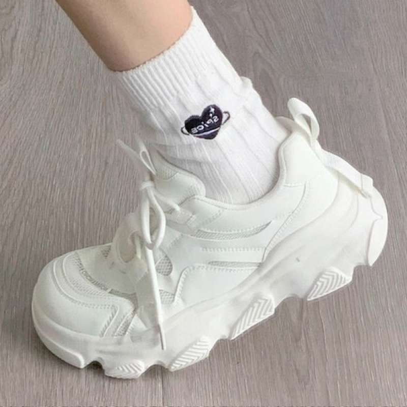 Dad Shoes Girl 2025 Spring and Summer New Lightweight Soft Bottom Non-slip Breathable Mesh Comfortable Versatile Casual Sports Women's Shoes