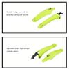 Mountain Bike Mudguard Set Bicycle Mudguard Wings Front and Rear Fenders 1 Pair
