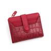Minimalist Ladies Wallet Pu Leather Small Card Holder With Coin Pocket For Daily Use