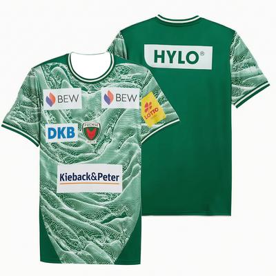 FÜCHSE Berlin RLIN Oversize Handball Jersey New Arrival Sportwear Fashion Breathable Training Tee for Kids And Family