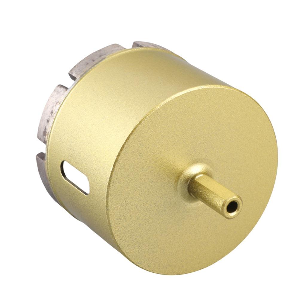 Round Shank Diamond Hole Saw Gold Coated Tile Drill Bit New Sintered Diamond Tile Installation