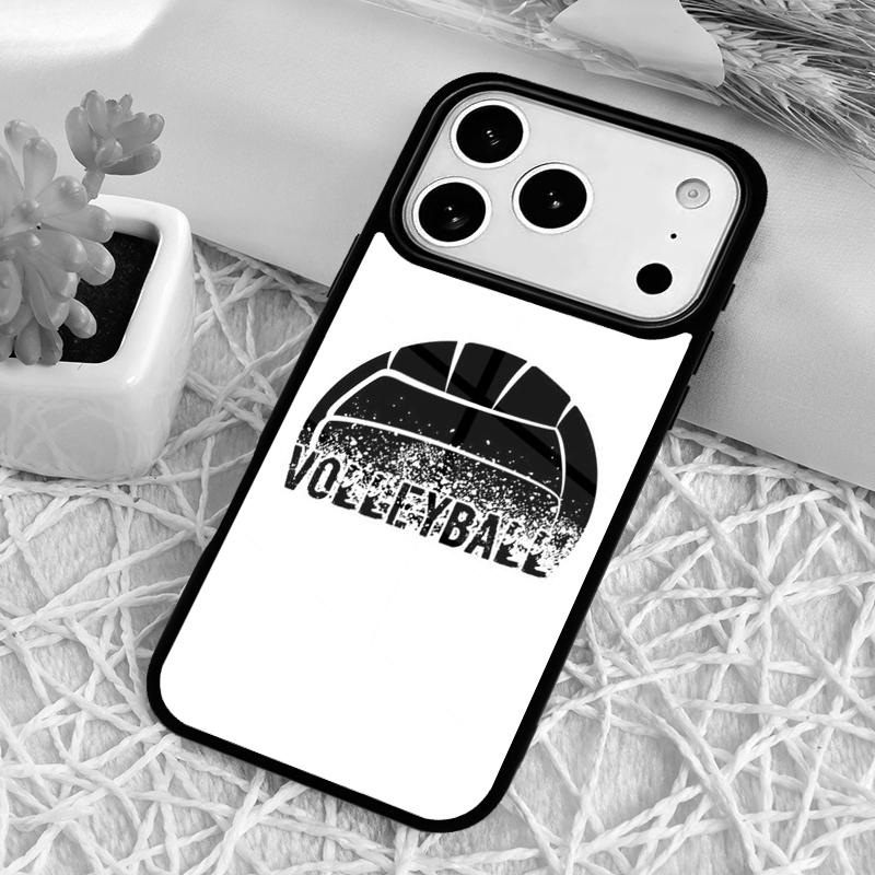 Sportovní Láska Volejbal Nárazuvzdorný Kryt na Telefon pro iPhone 17 Air 16e 15 11 12 14 13 Pro Max Kryt Coque