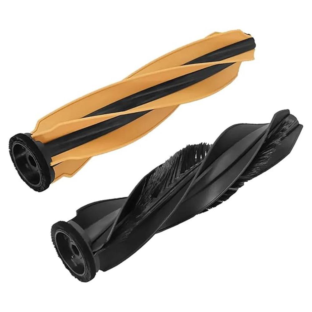 1 Pair For Dreame X50 Ultra/L50 Ultra/L40s Pro Ultra/X50 Master Vacuum Cleaner Roller Brush Set Deep Cleaning Replacement Parts