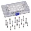 150Pcs Glass Fuses Alloy Tube Fuse Assorted Kit for Household Appliances 15 Different Models