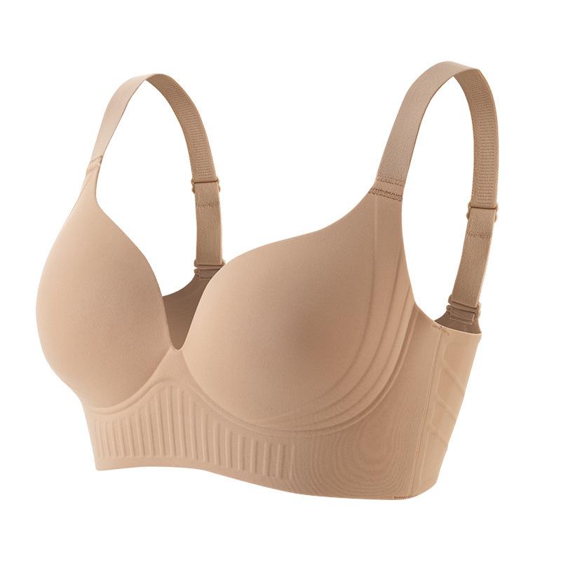 

Untouched Bra Women s Red Bra No Steel Ring Gathered Bra Collection Bra Accessory Bra 34/75B хакі