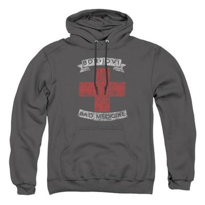 Bon Jovi Unisex Kapuzenpullover für Erwachsene 'Bad Medicine'