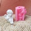 Silicone Molds Baby Little Boy Plasters Molds Casting Molds Ornament Molds Epoxy Resin Molds Craft Supplies