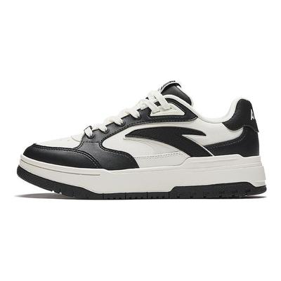 Comfortable Minimalist Slip-Resistant Durable Low-Top Skate Shoes Women Sneakers Black White 122448068-2